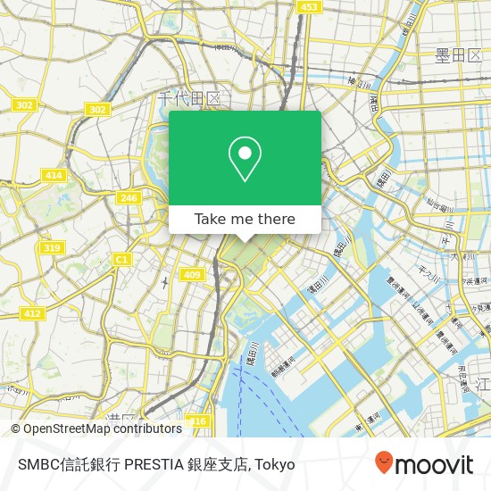 SMBC信託銀行 PRESTIA 銀座支店 map