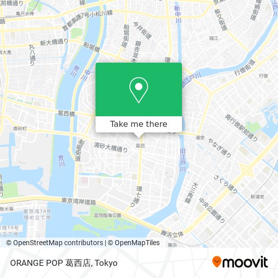 ORANGE POP 葛西店 map