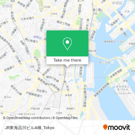 JR東海品川ビルA棟 map