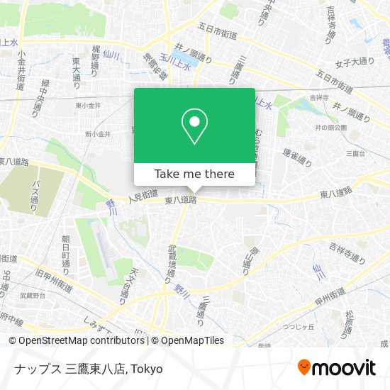 ナップス 三鷹東八店 map