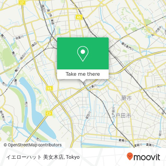 イエローハット 美女木店 map