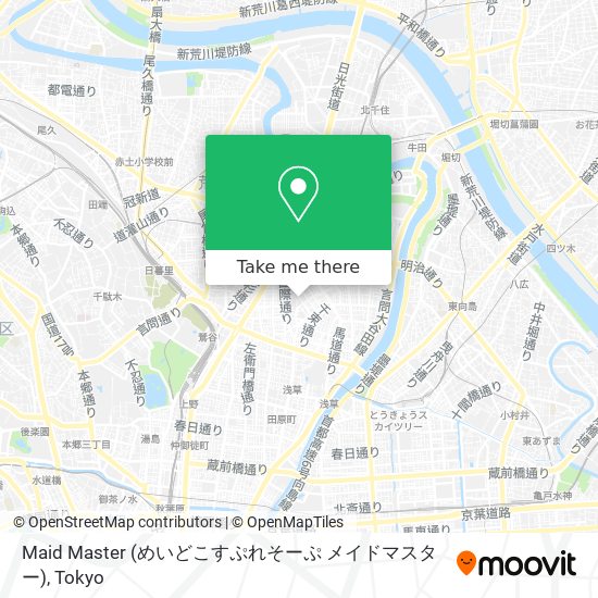 Maid Master (めいどこすぷれそーぷ メイドマスター) map