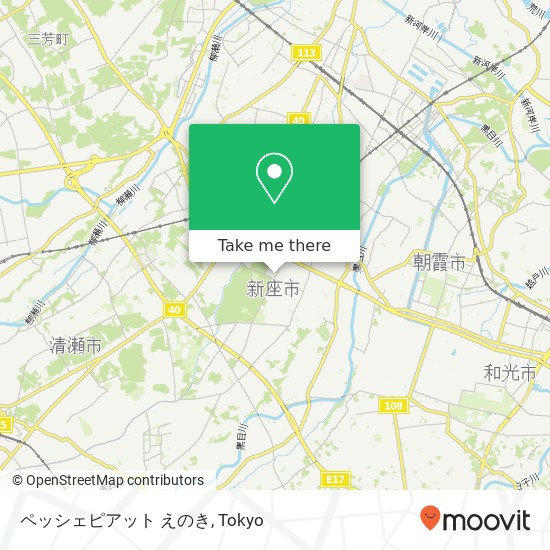 ペッシェピアット えのき map