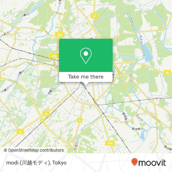 modi (川越モディ) map