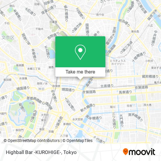 Highball Bar -KUROHIGE- map