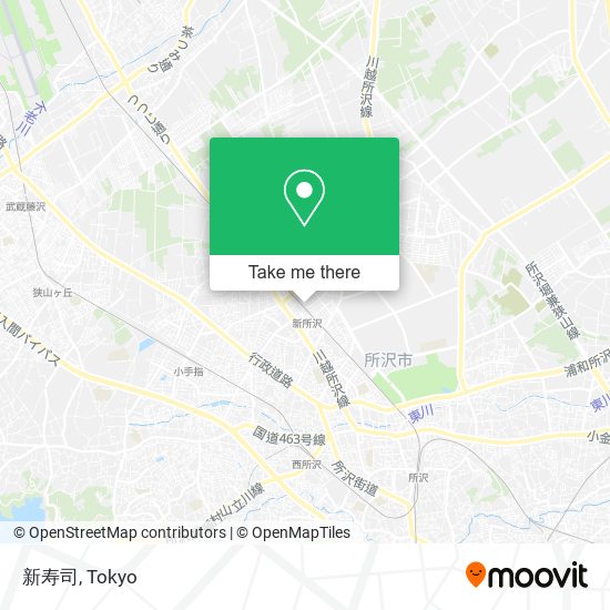新寿司 map