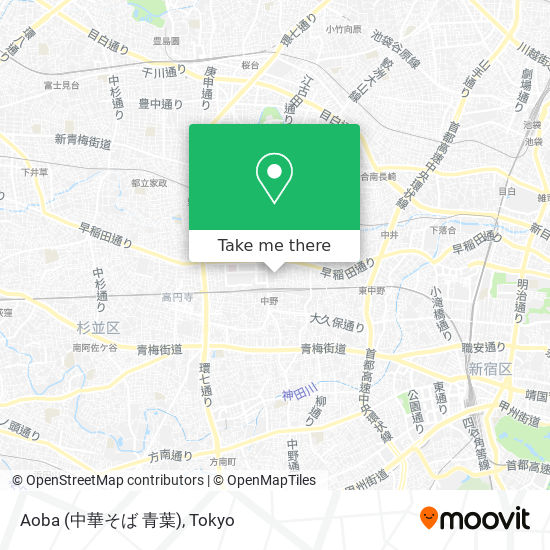 Aoba (中華そば 青葉) map