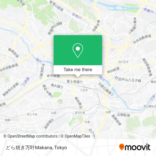 どら焼き万叶Makana map