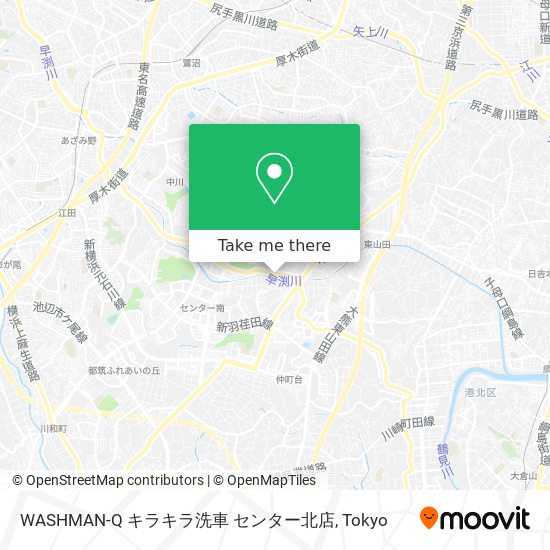 WASHMAN-Q キラキラ洗車 センター北店 map