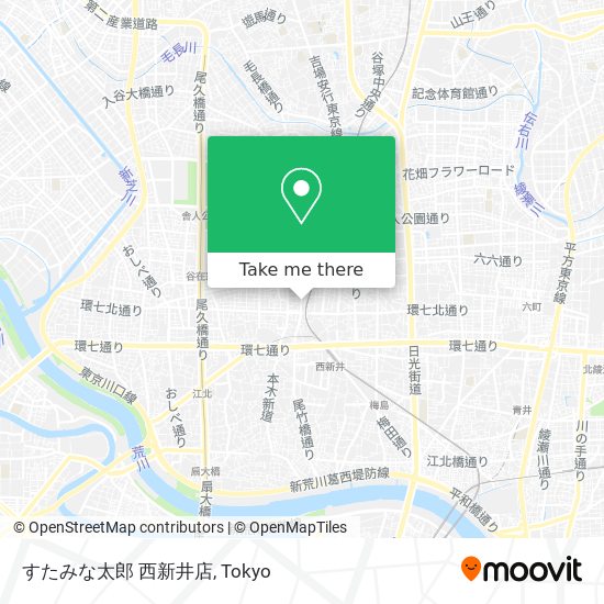 すたみな太郎 西新井店 map