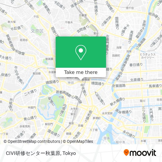 CIVI研修センター秋葉原 map