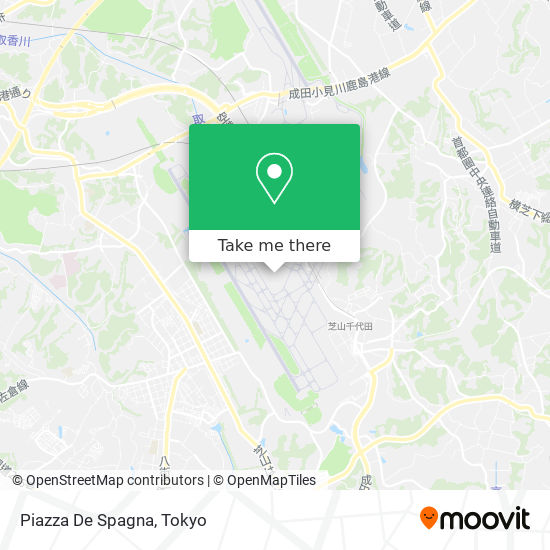 Piazza De Spagna map