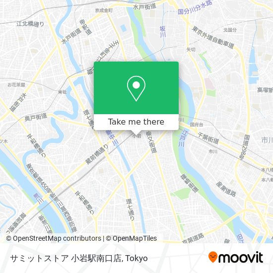 サミットストア 小岩駅南口店 map