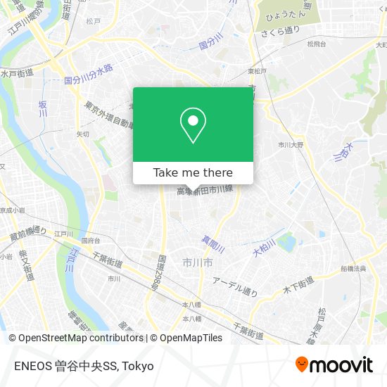 ENEOS 曽谷中央SS map