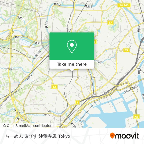 らーめん ゑびす 妙蓮寺店 map