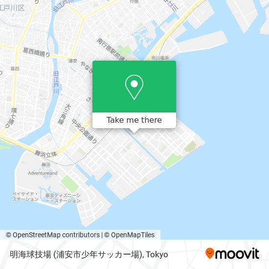 明海球技場 (浦安市少年サッカー場) map