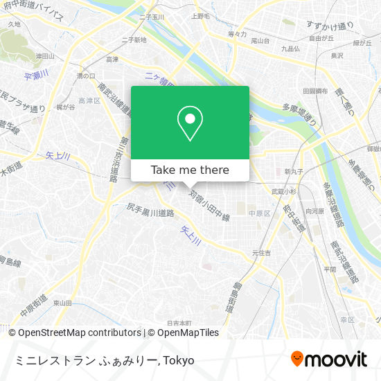 ミニレストラン ふぁみりー map