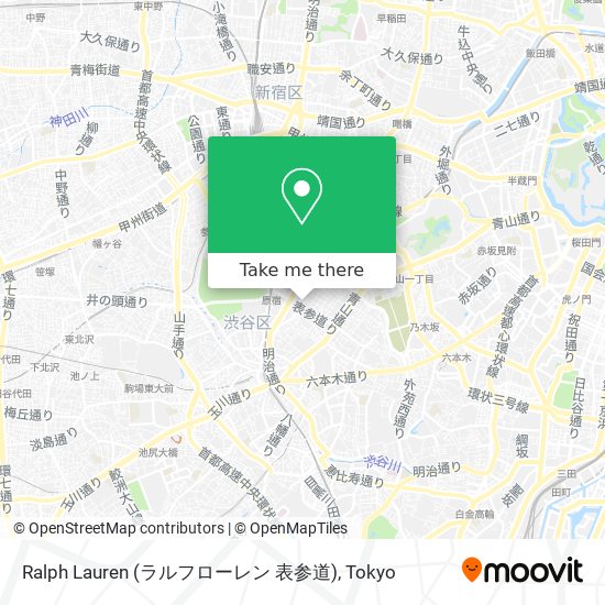 Ralph Lauren (ラルフローレン 表参道) map