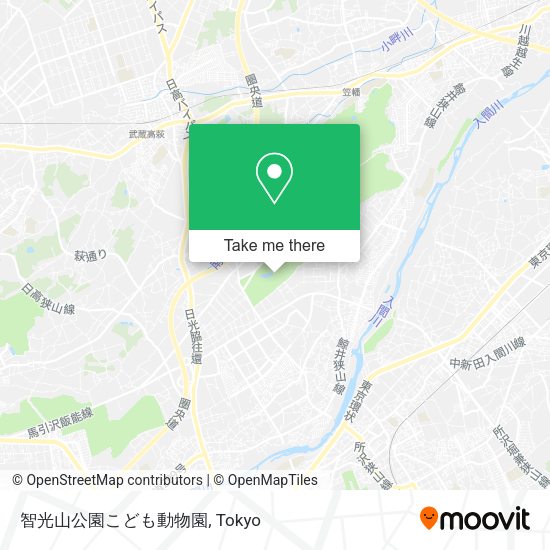 智光山公園こども動物園 map
