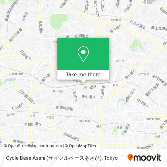 Cycle Base Asahi (サイクルベースあさひ) map