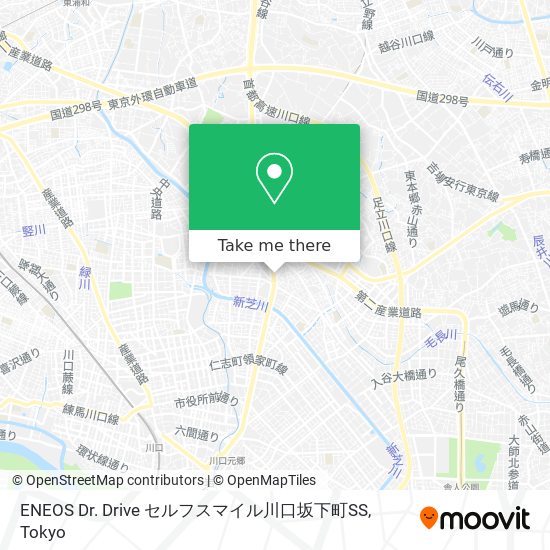 ENEOS Dr. Drive セルフスマイル川口坂下町SS map