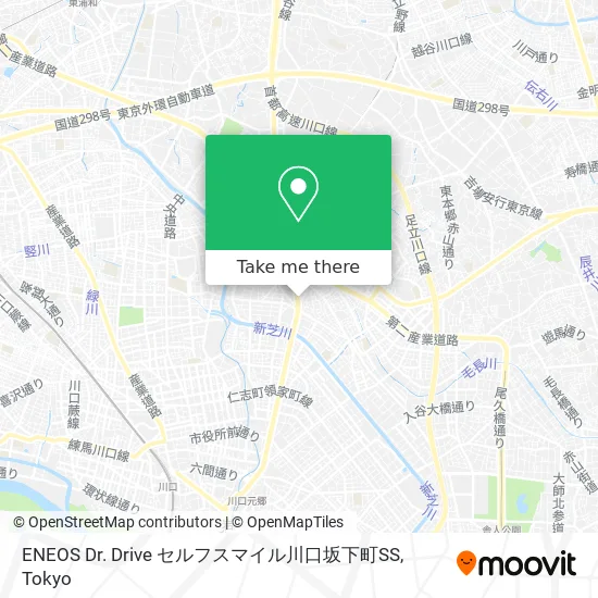 ENEOS Dr. Drive セルフスマイル川口坂下町SS map