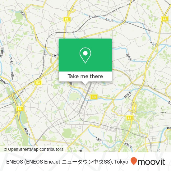 ENEOS (ENEOS EneJet ニュータウン中央SS) map