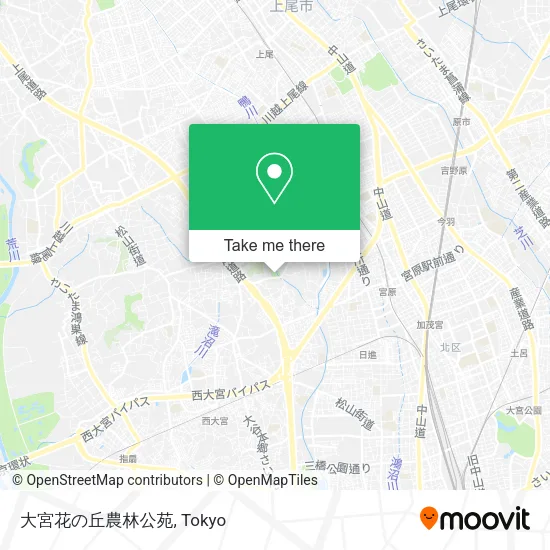 大宮花の丘農林公苑 map