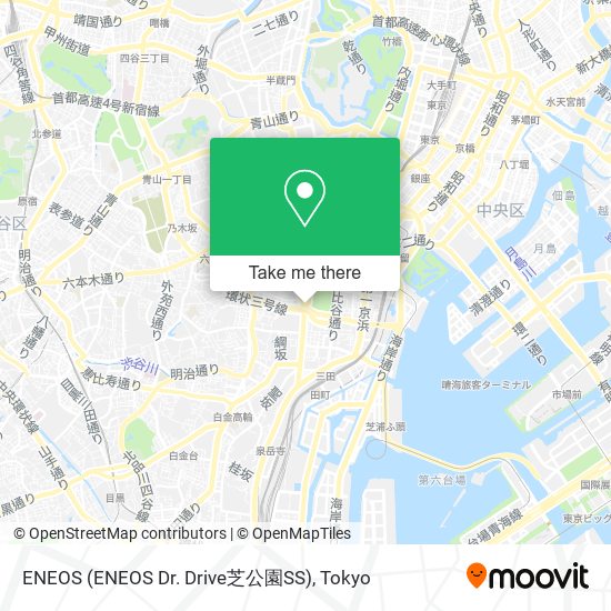 ENEOS (ENEOS Dr. Drive芝公園SS) map
