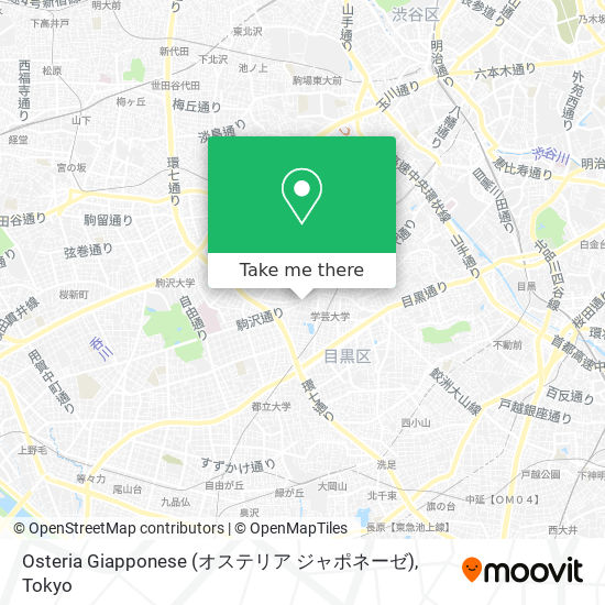 Osteria Giapponese (オステリア ジャポネーゼ) map