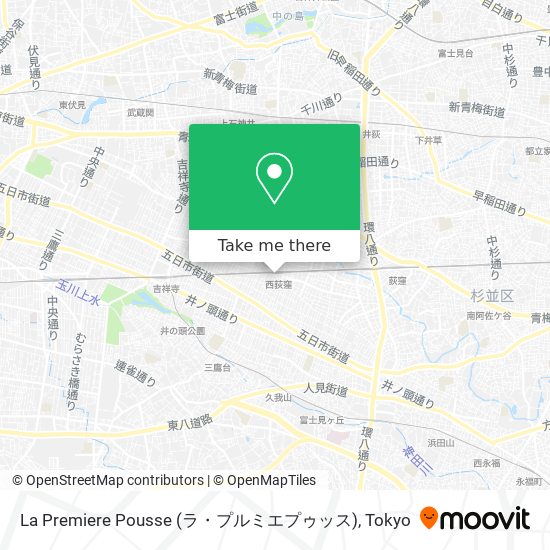 La Premiere Pousse (ラ・プルミエプゥッス) map