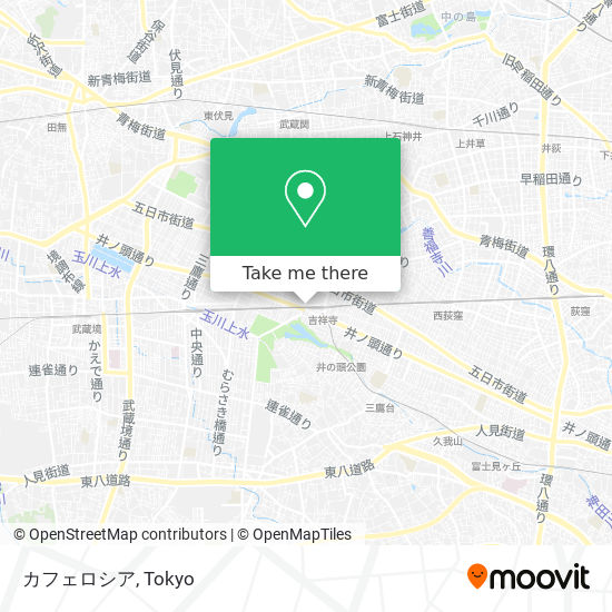 カフェロシア map