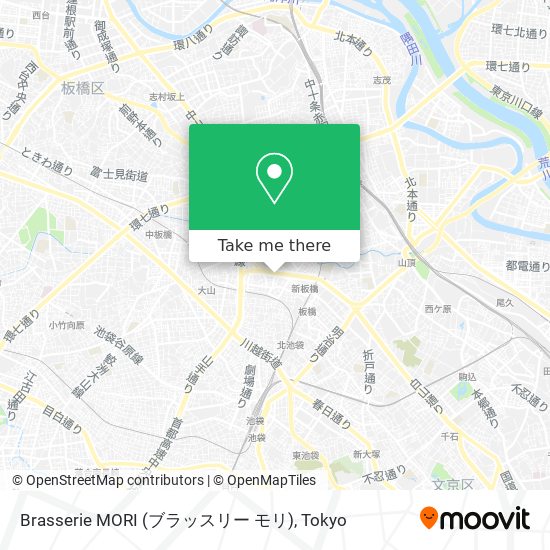 Brasserie MORI (ブラッスリー モリ) map