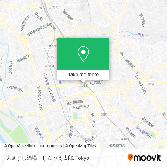 大衆すし酒場　じんべえ太郎 map