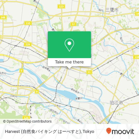 Harvest (自然食バイキング はーべすと) map
