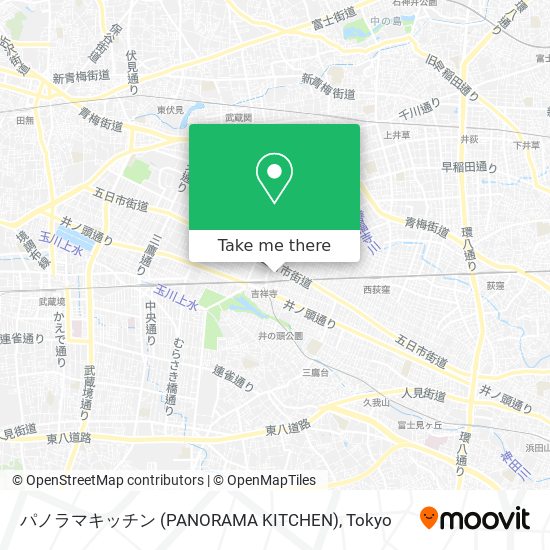 パノラマキッチン (PANORAMA KITCHEN) map