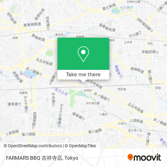 FARMARS BBQ 吉祥寺店 map