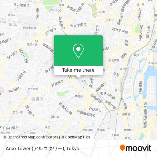 Arco Tower (アルコタワー) map