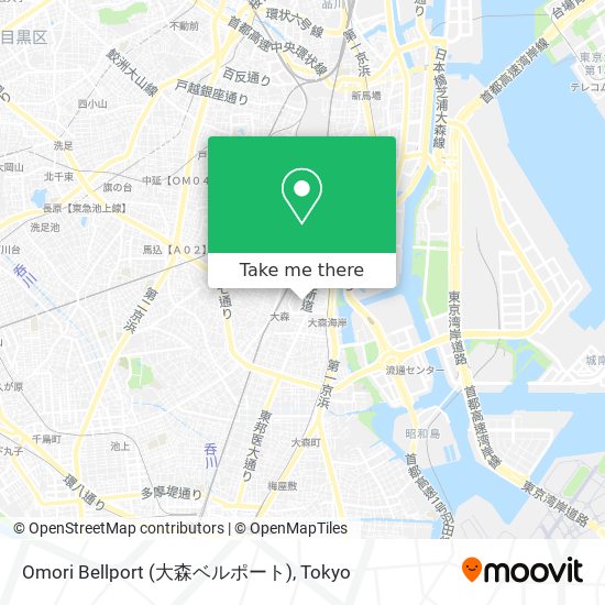 怎樣搭地鐵或巴士去品川区的omori Bellport 大森ベルポート Moovit 怎樣搭地鐵或巴士去品川区的omori Bellport 大森ベルポート Moovit