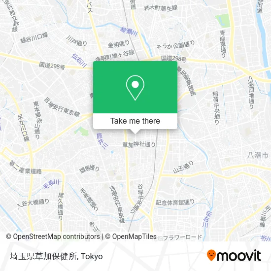 埼玉県草加保健所 map