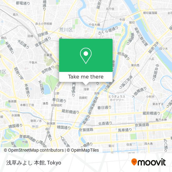 浅草みよし 本館 map