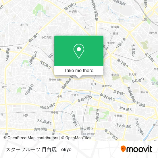 スターフルーツ 目白店 map
