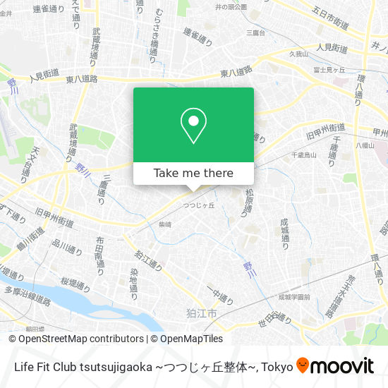 Life Fit Club tsutsujigaoka ~つつじヶ丘整体~ map