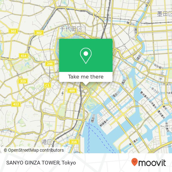 SANYO GINZA TOWER map