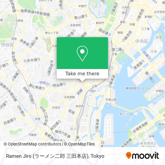 Ramen Jiro (ラーメン二郎 三田本店) map