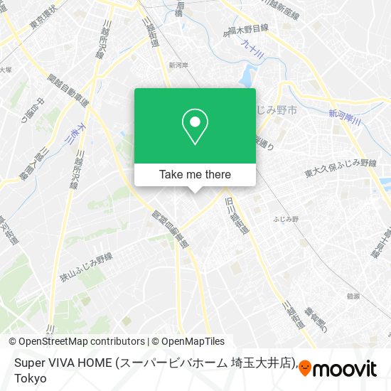 Super VIVA HOME (スーパービバホーム 埼玉大井店) map