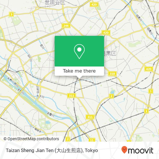 Taizan Sheng Jian Ten (大山生煎店) map