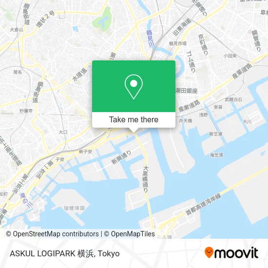 ASKUL LOGIPARK 横浜 map