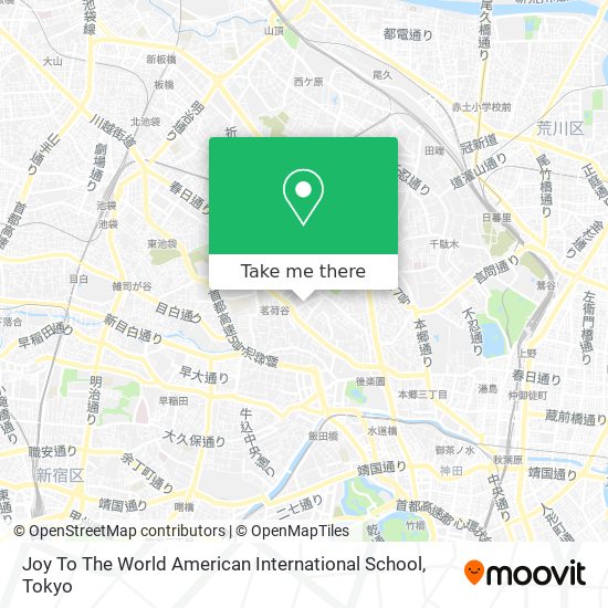 Joy To The World American International School map