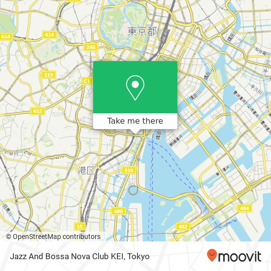Jazz And Bossa Nova Club KEI map